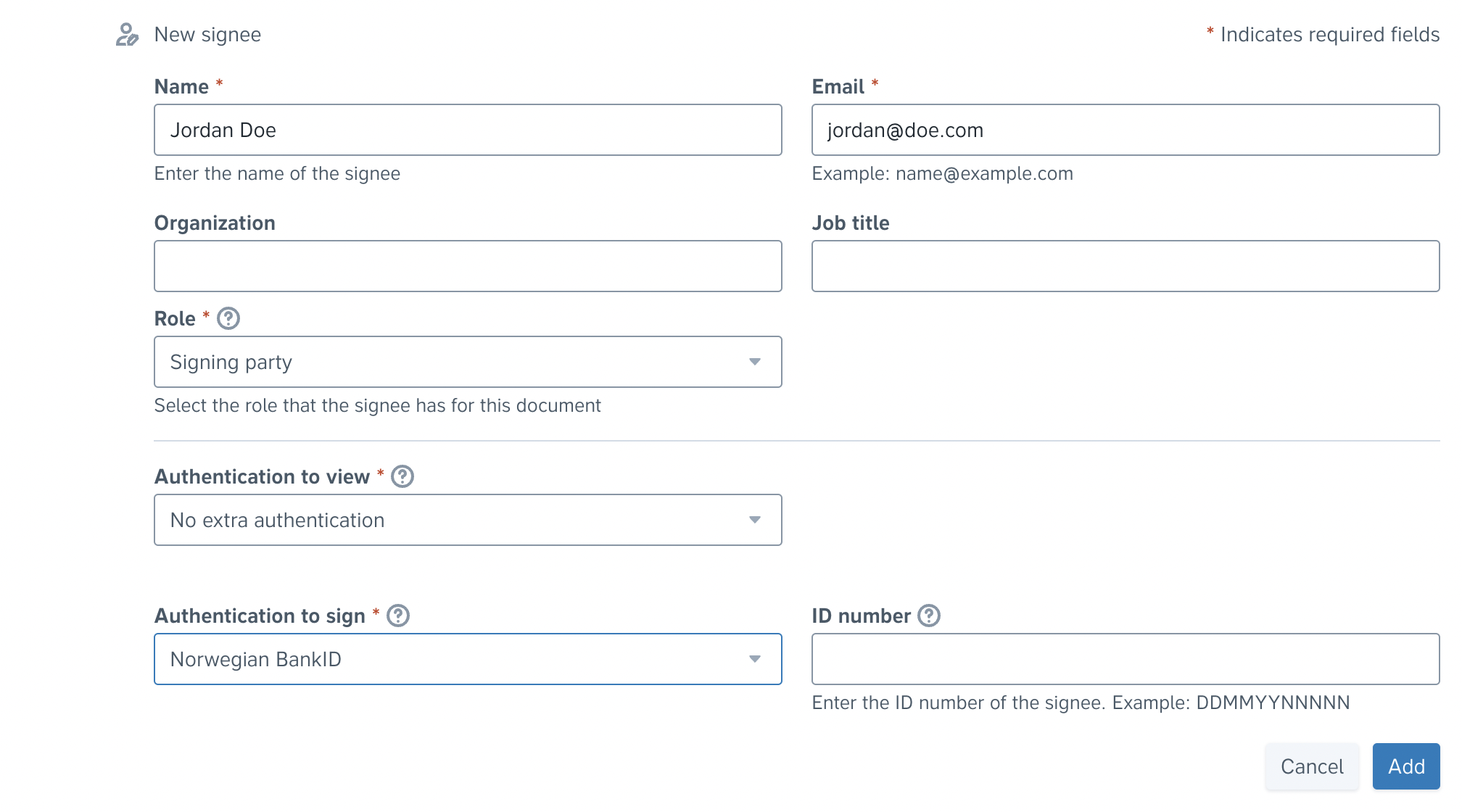 Precisely + Norwegian BankID Integration